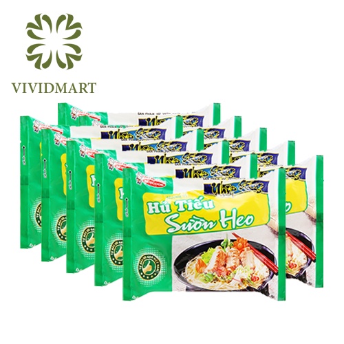 [Toàn quốc] [Combo 10 gói] HỦ TIẾU NHỊP SỐNG 5 VỊ: NAM VANG, SƯỜN HEO, BÒ KHO, NAM VANG KHÔ, HỦ TÍU CHAY – ACECOOK | BigBuy360 - bigbuy360.vn