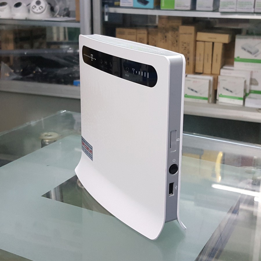 Bộ Phát Wifi 4G Huawei B593U-12/B593S-12, Tốc Độ 4G 100Mbps, Có 4 cổng LAN