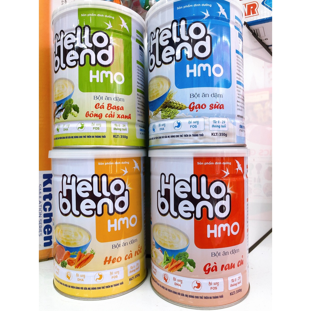 Bột Ăn Dặm Hello Blend Cho Bé