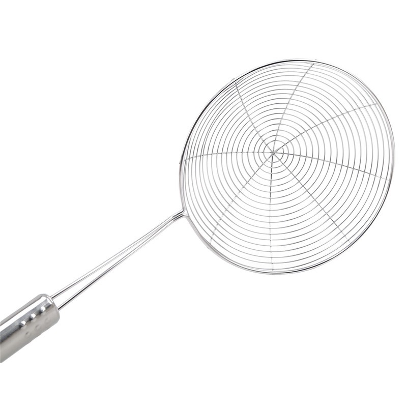 Vá Lưới Lọc Dầu Bằng Thép Không Gỉ Hình Oval Dùng Nấu Ăn
