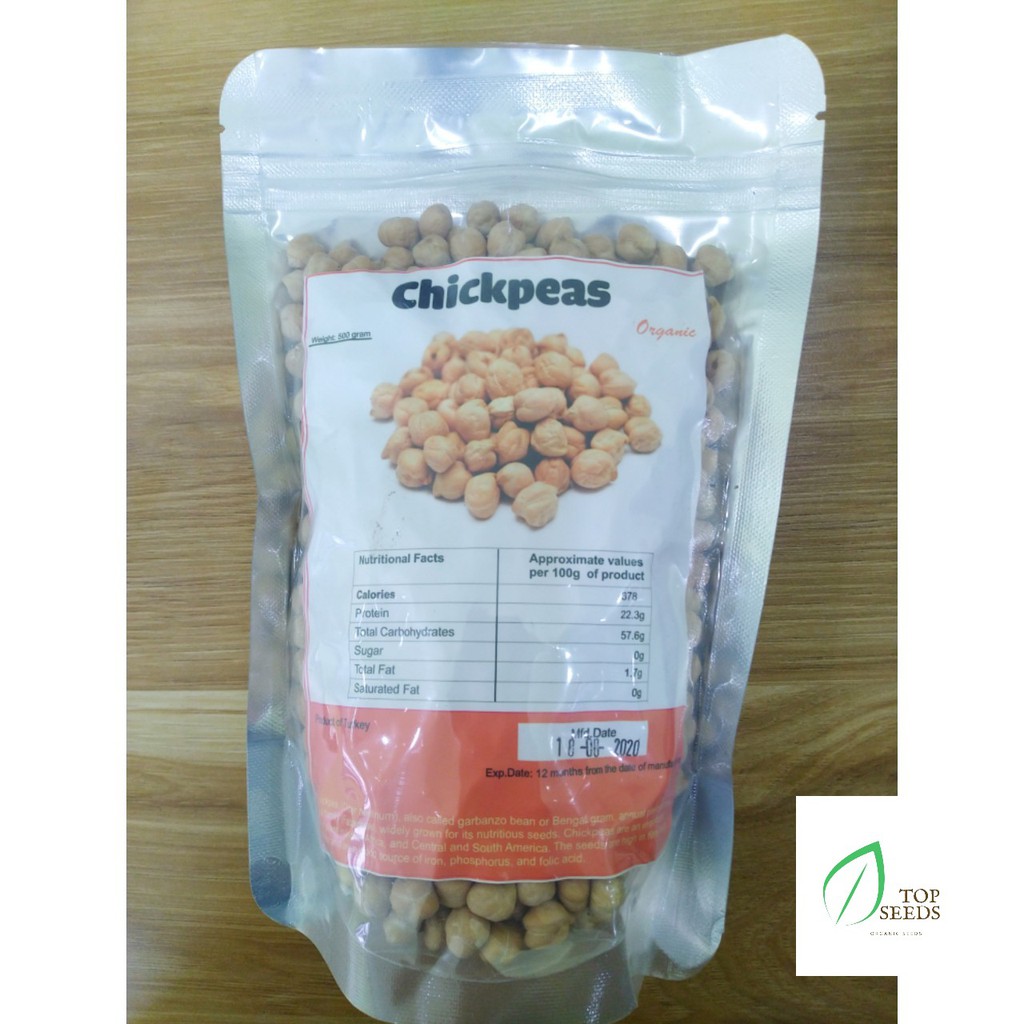 500g Đậu Gà Hữu Cơ Mỹ Không Biến Đổi Gen Hàng Nhập Khẩu | BigBuy360 - bigbuy360.vn