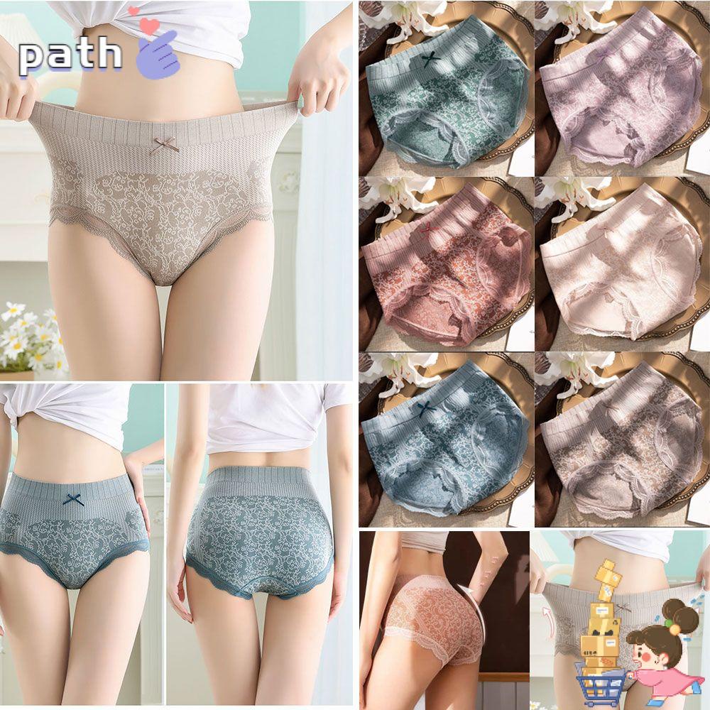 Quần lót ren cạp cao nhiều màu nâng hông gợi cảm cỡ lớn cho nữ