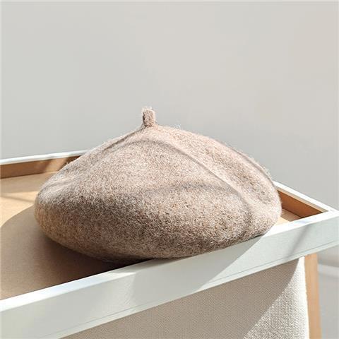 Mũ beret Vải cashmere Phong Cách retro Anh Quốc Thời Trang Thu Đông