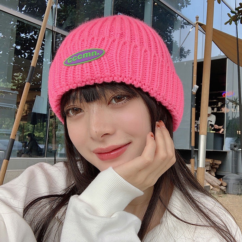 Mũ len giữ ấm mùa đông phong cách Hàn Quốc thời trang