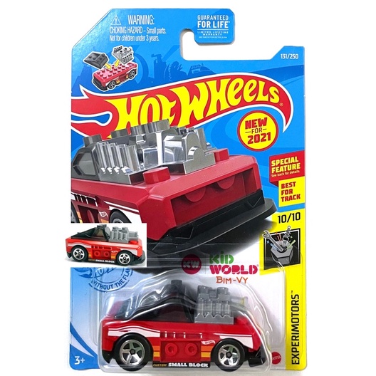 Xe mô hình Hot Wheels basic Custom Small Block GRX43, 40K.