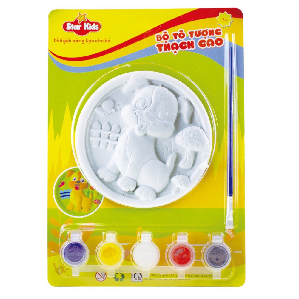 [Được chọn mẫu] Bộ tô tượng tròn 1 tượng Star Kids