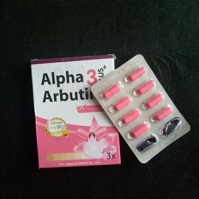 Viên kích trắng da alpha arbutin thailand
