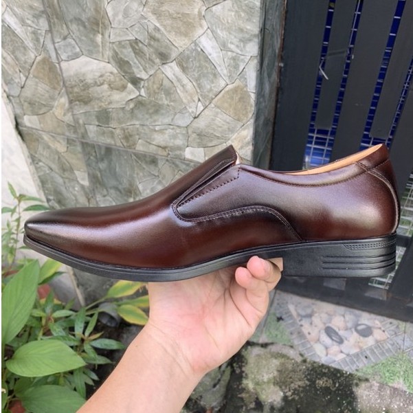 Giày Lười Da Bò Nam Clarks . Giày Mọi Hàng Việt Nam Xuất Khẩu(Giày CLN)