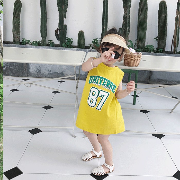 XẢ HÀNG QUẢNG CHÂU LẺ SIZE - VÁY ĐẦM STYLE NĂNG ĐỘNG UNIVERSE87 TRẺ EM BÉ GÁI
