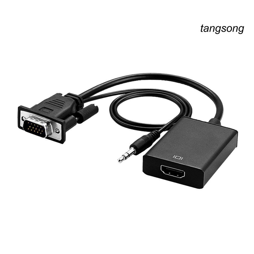 Cáp Chuyển Đổi Vga Sang Hdmi-Compatible Cho Máy Tính