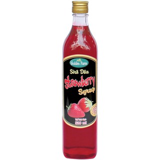 Siro GoldenFarm Dâu 520ml