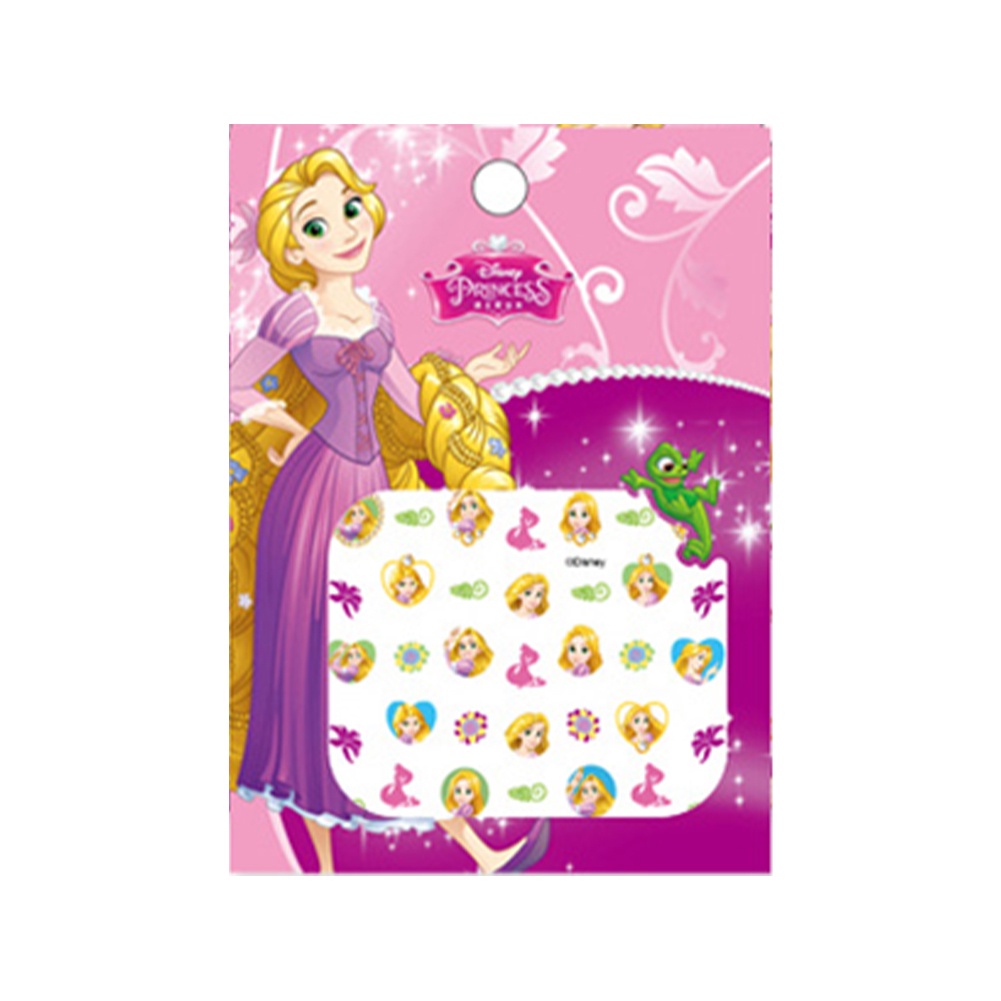 Miếng Dán Trang Trí Móng Tay Hình Công Chúa Disney Dành Cho Bé Gái