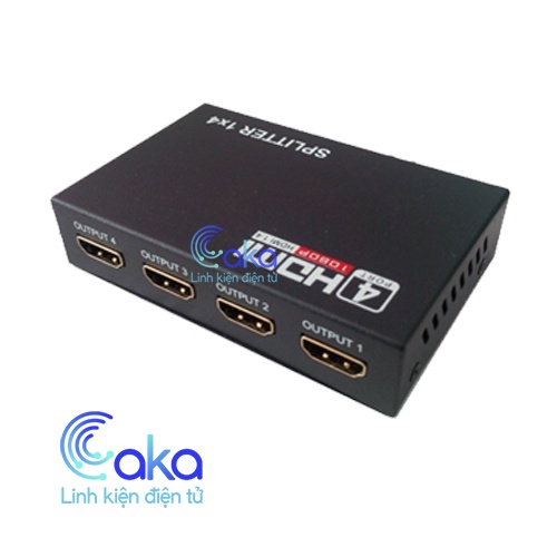 Bộ chia HUB chia HDMI 1 ra 4 - 1 ra 2 - Bộ chia HDMI Splitter 1 ra 2 - 1 ra 4 Full HD