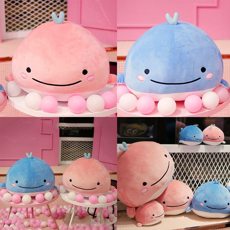 Đồ chơi nhồi bông Hình Cá Voi Dễ Thương Cho Bé
