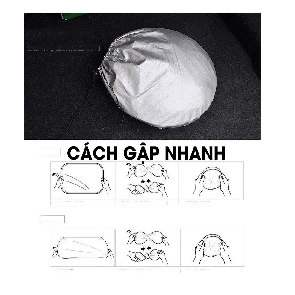 Freeship đồ chơI Ô TÔ Rèm chắn nắng cho Ô tô Bộ 6 Tấm Chắn Nắng Cho Cửa Sổ Xe Hơi Độc Đáo