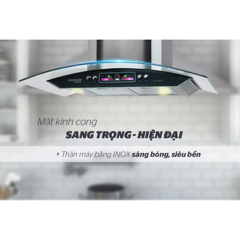 Máy Hút Mùi Kính Cong SUNHOUSE MAMA MMB6707_70C