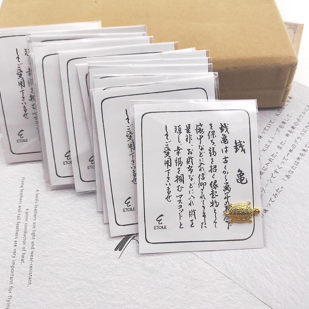 Rùa Vàng May Mắn | Kim Quy ASAKUSA vật phẩm phong thủy trong ví, ốp điện thoại để tiền vào như nước, giàu có, may mắn | BigBuy360 - bigbuy360.vn