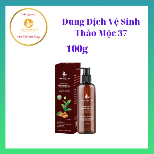 Dung Dịch Vệ Sinh Phụ Nữ Thảo Mộc 37 Chính Hãng
