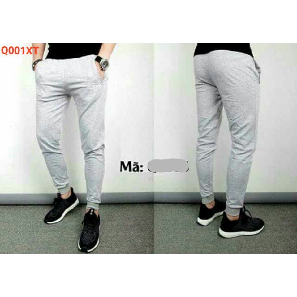 Quần nỉ trơn nam,Quần thể thao trơn nam,Quần nỉ bông nam( Hình thật ở cuối ) | BigBuy360 - bigbuy360.vn