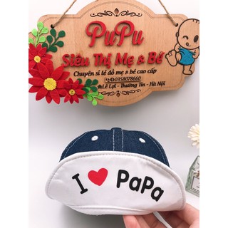 Mũ Lưỡi Trai Vải Bò Cho Bé
