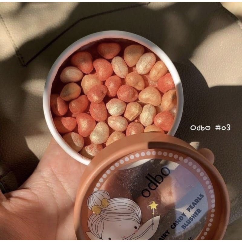 Phấn Má Hồng Dạng Viên ODBO Fairy Candy Pearls Blusher LOVE 20g | BigBuy360 - bigbuy360.vn