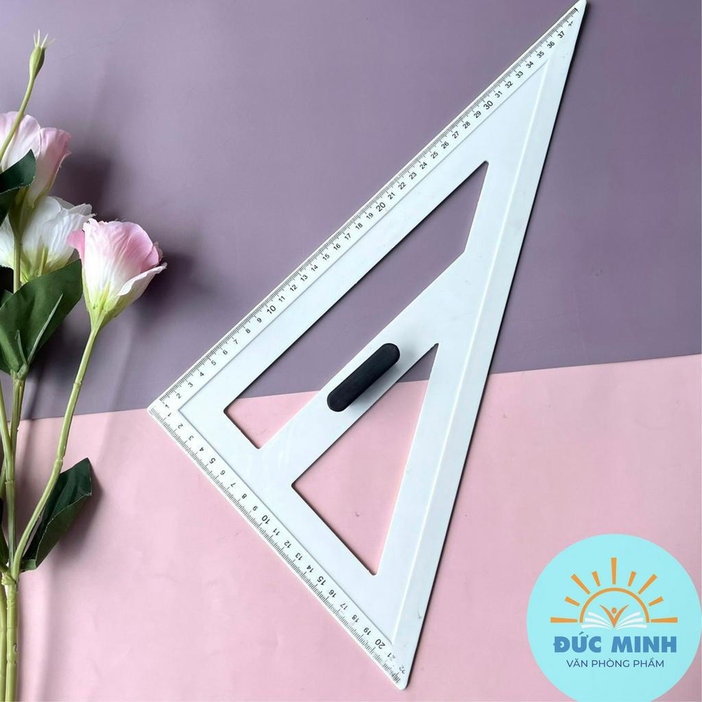 Bộ 5 thước dụng cụ giảng dạy dành cho giáo viên dễ dàng mang theo - vpp Quế Anh