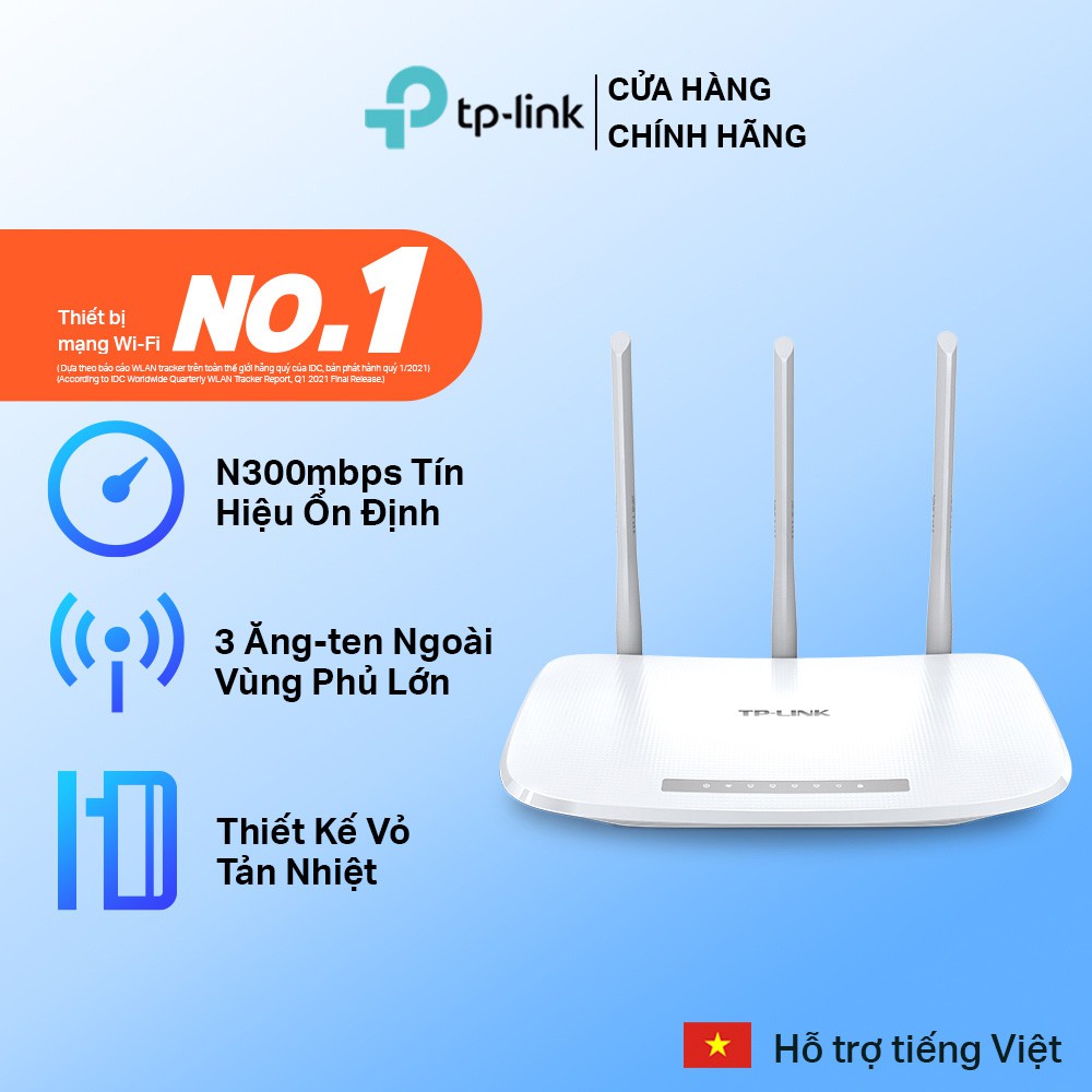 [Mã ELCL12 giảm 9% đơn 300K] Bộ Phát Wifi TP-Link TL-WR845N Chuẩn N 300Mbps