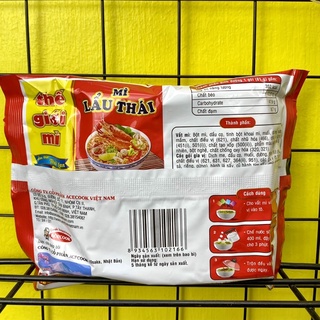 Mì Lẩu Thái tôm gói 80g