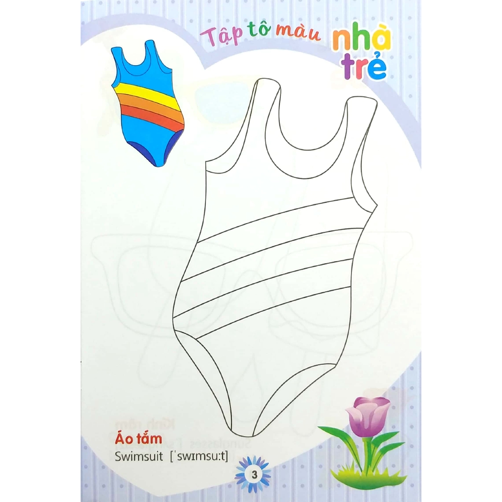 Sách - Tập Tô Màu Nhà Trẻ - Chủ Đề Mùa Hè Của Bé