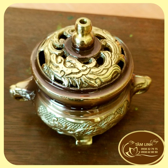 Lư Xông Trầm Hương _Bằng Đồng