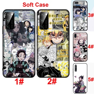 Ốp ĐiệN ThoạI HọA TiếT Kimetsu no Yaiba Cho Samsung Galaxy A11 A21 A21S A31 A41 A51 A71 A81 A91 A02S