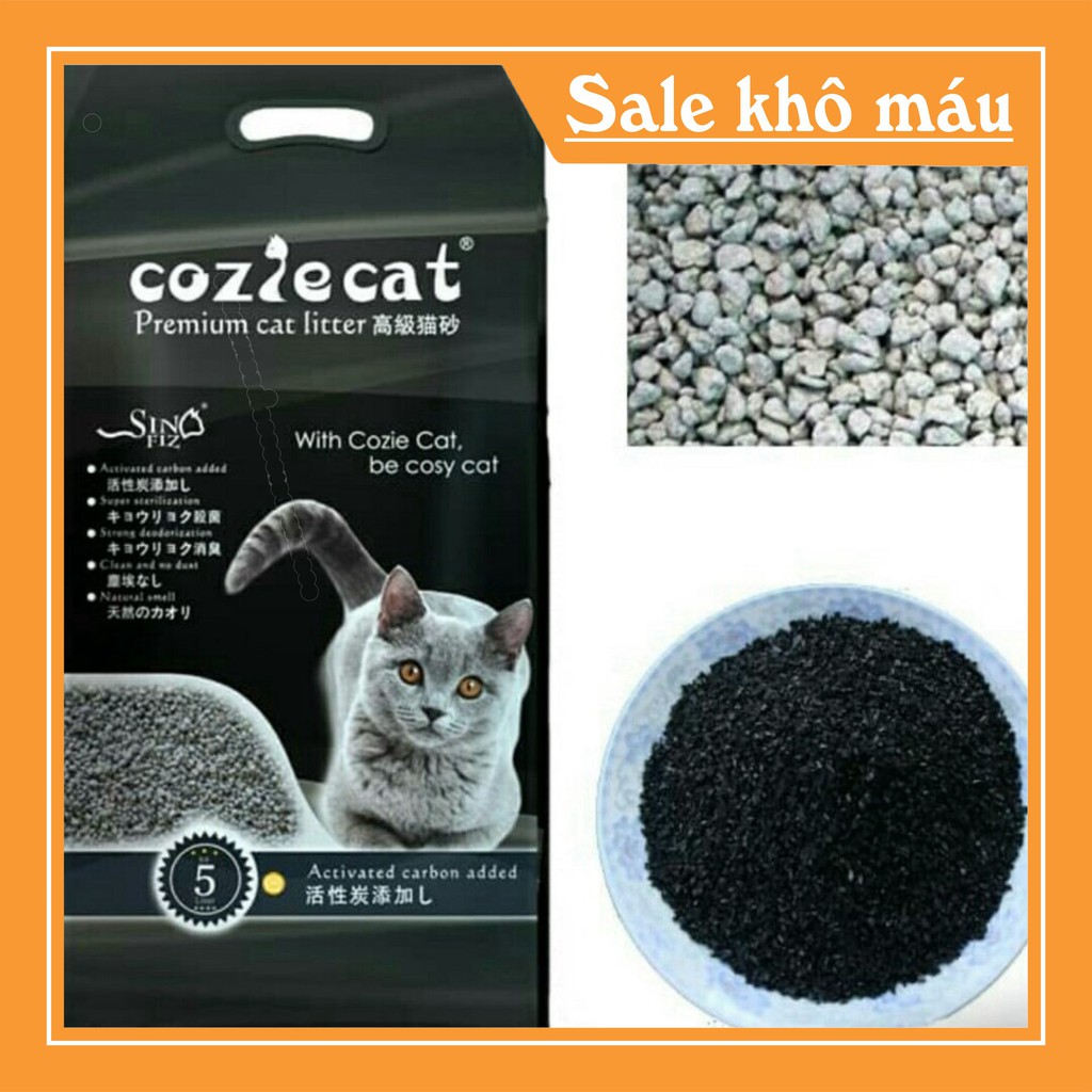 [FLASH SALE]  Cát vệ sinh cho mèo cozie cat 5L