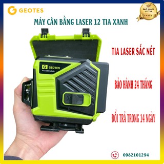 Máy Cân Bằng Laser, Máy Bắn Cốt Laser 12 Tia Xanh Geotes mới nhất