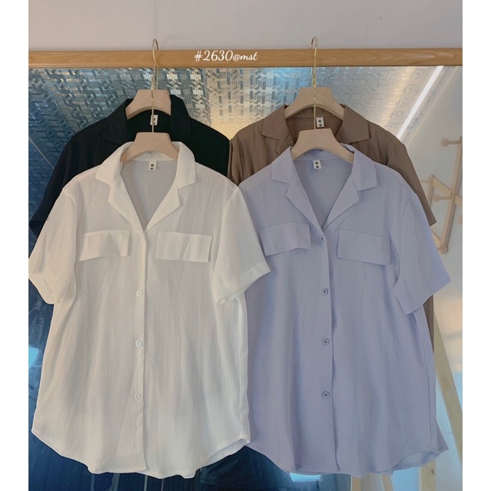 Áo sơ mi cổ vest