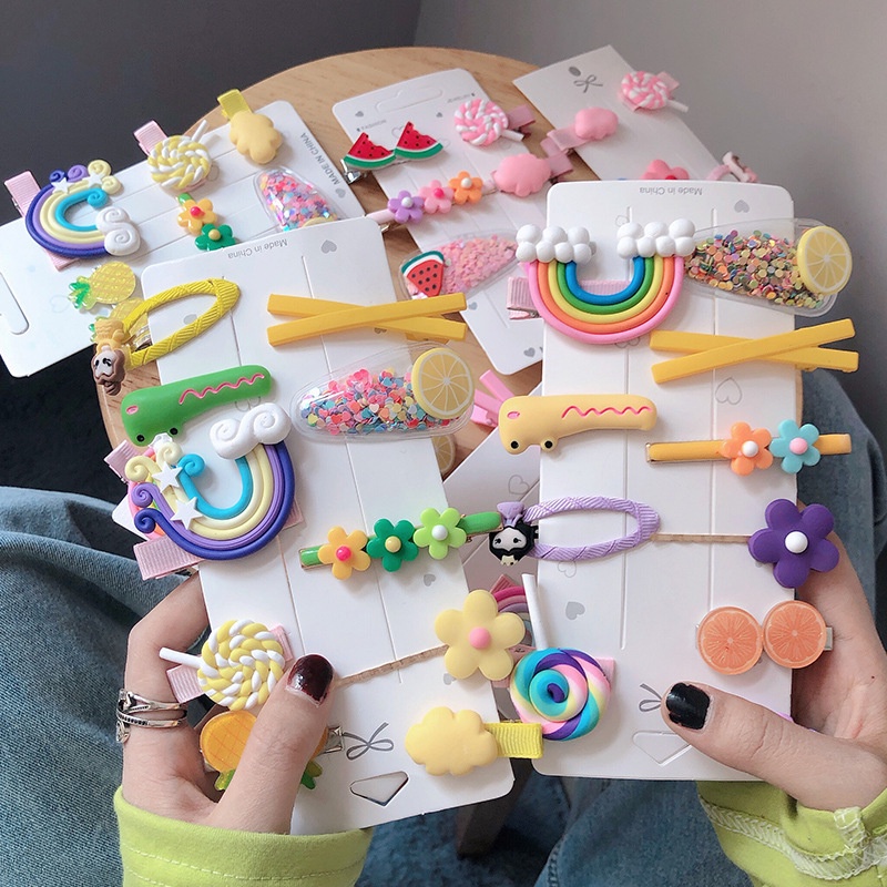 Set 10 kẹo tóc xinh xắn - UniLabel