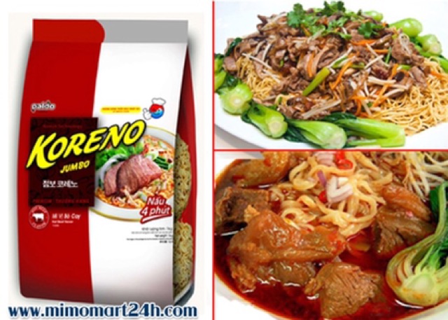 MÌ KORENO HÀN QUỐC BỊCH 1kg