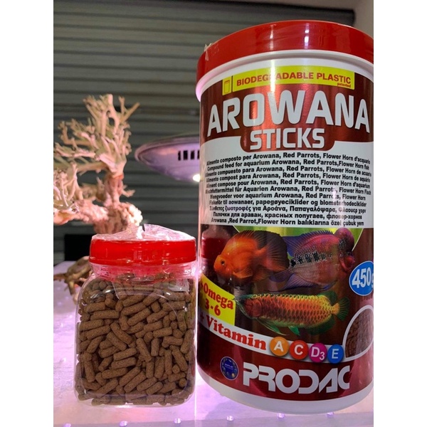 THỨC ĂN CHO CÁ RỒNG  PRODAC AROWANA