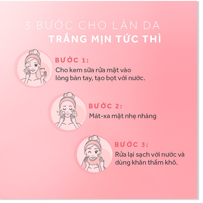 [Mã chiết khấu giảm giá sỉ mỹ phẩm chính hãng] Kem sữa rửa mặt dưỡng trắng nâng tông Pond's White Beauty 100g