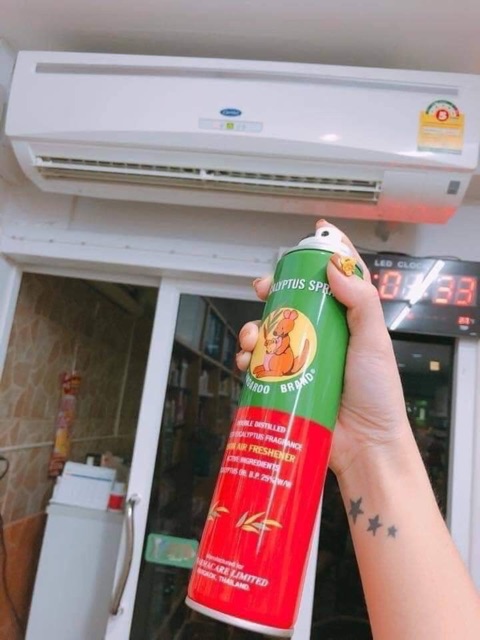 Chai xịt phòng từ tinh dầu khuynh diệp thái lan