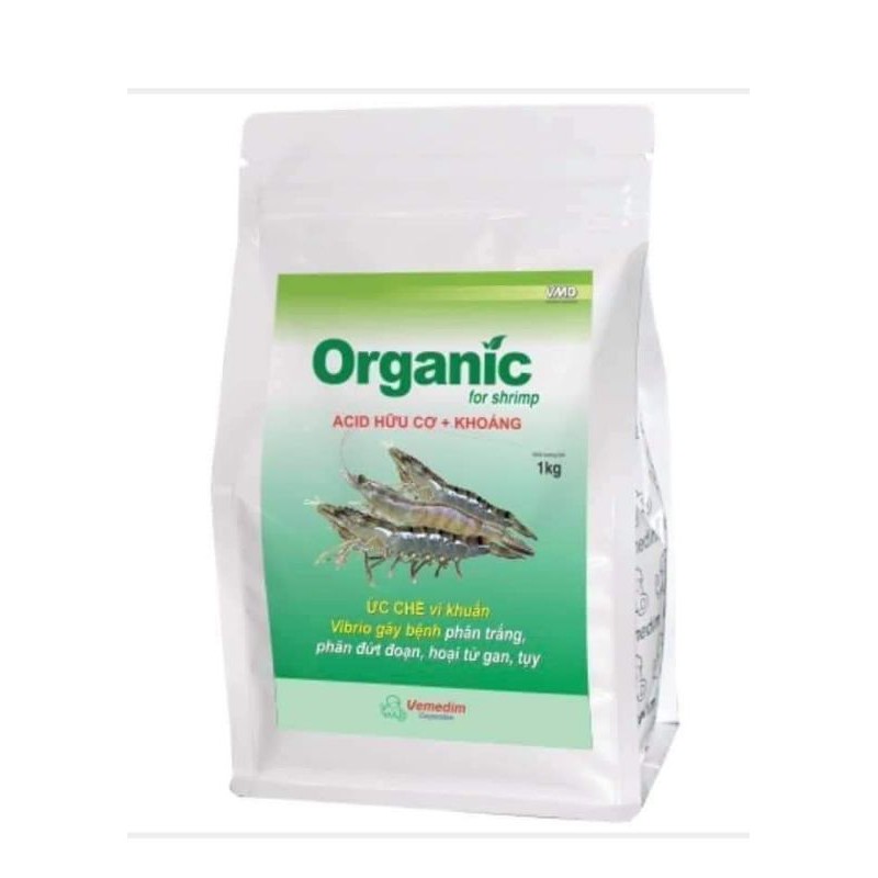 khoáng và acid hữu cơ cho tôm
