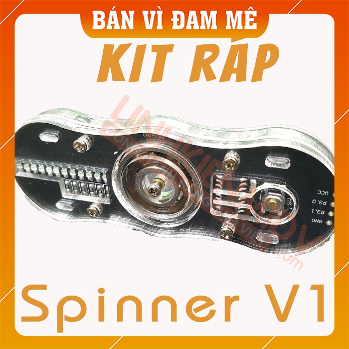 KIT ráp Spinner 2 cánh có LED (V1) - Kênh Sáng tạo .COM