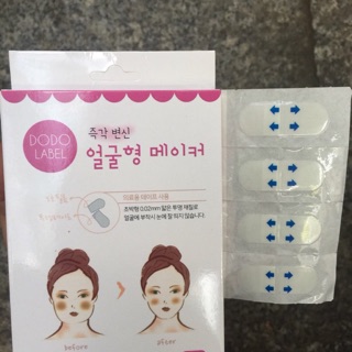 Sale 38% Miếng dán thon gọn mặt DoDo Label