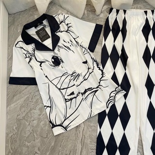 ĐỒ BỘ PYJAMA NỮ XƯỚC THIẾT KẾ IN FULL