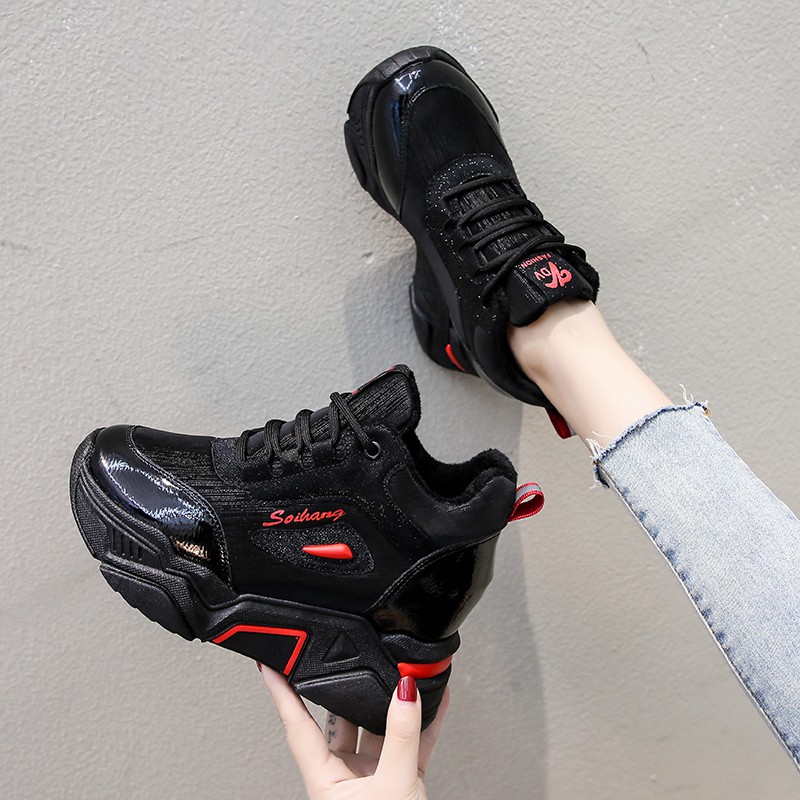 T46 giầy độn đế tăng chiều cao 8cm kiểu dáng năng động