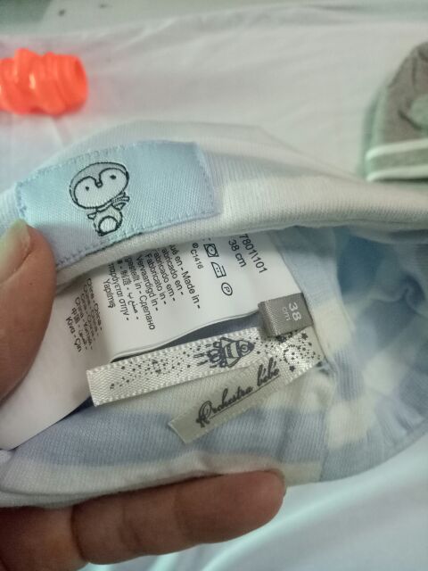 Set mũ kèm bao chân cho bé hàng xuất Pháp