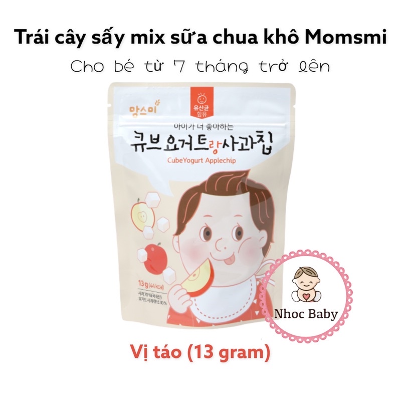 Momsmi - Trái cây và sữa chua khô sấy lạnh (Hàn Quốc)