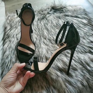 Giày  dép Sandal cao gót quai mảnh 11P - Thời thượng - Sang chảnh - Quý phái - VNXK cao cấp