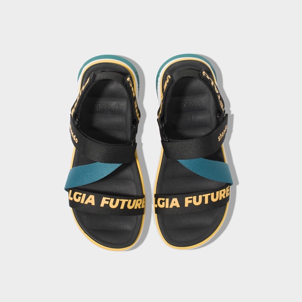 SHONDO | Sandal Shondo F6 sport future xanh vàng F6S0045