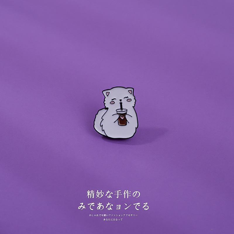 Ghim cài áo hình hoạt hình thời trang Nhật Bản cho nữ