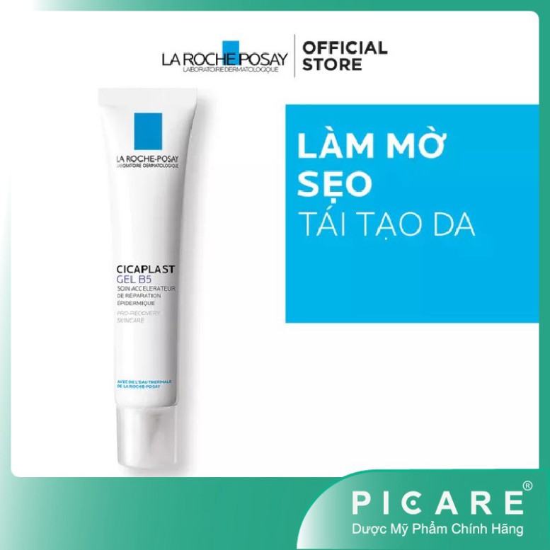 [CHÍNH HÃNG] La Roche Posay Gel Dưỡng Hỗ Trợ Tái Tạo Và Phục Hồi Da Cicaplast Gel B5 40ml